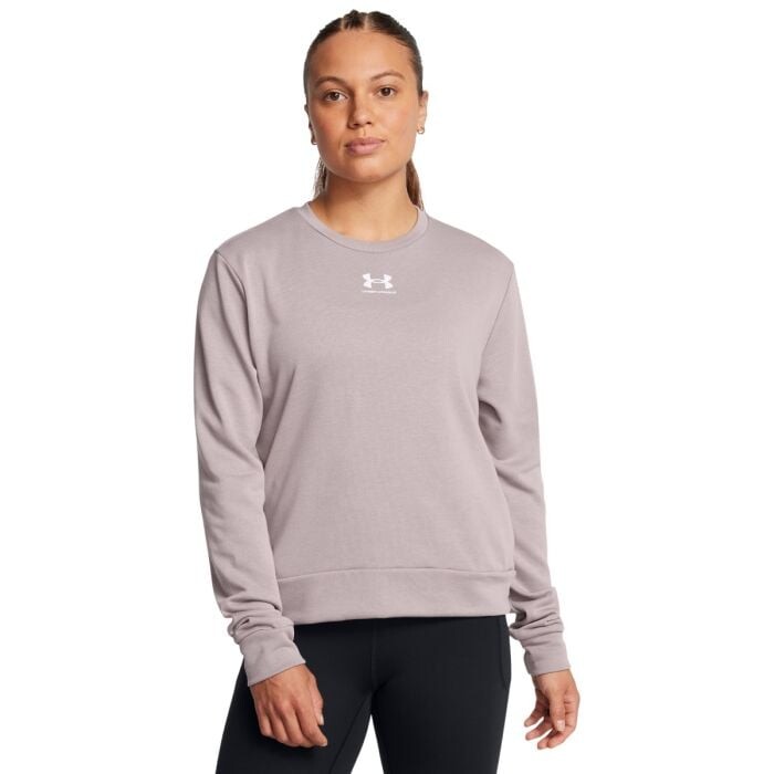 Under Armour Dámska mikina Rival Terry Crew Grey  SS