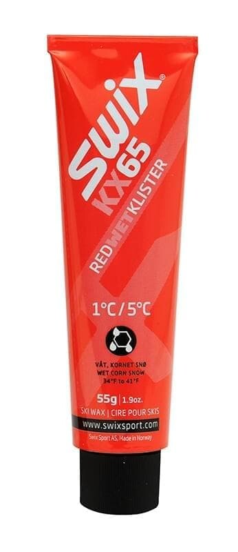 Klistr Swix Klistr,červený,+1°C/+5°C,55g