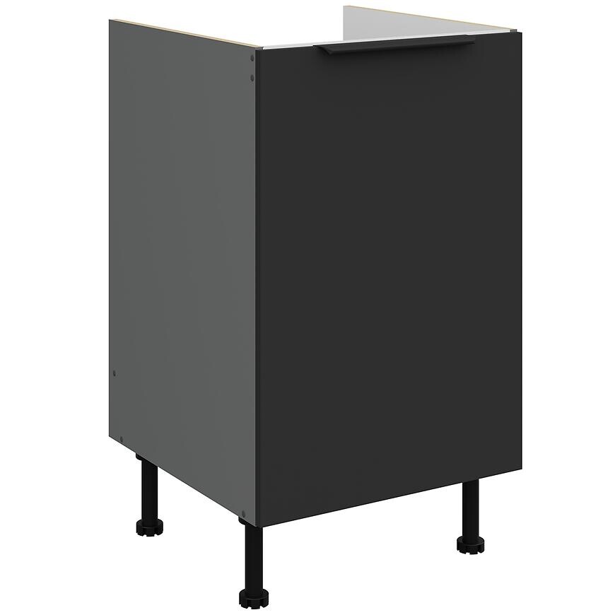 Kuchynská skrinka Aria-Bl/Ant Anti Fingerprint 50zl 1f Bb