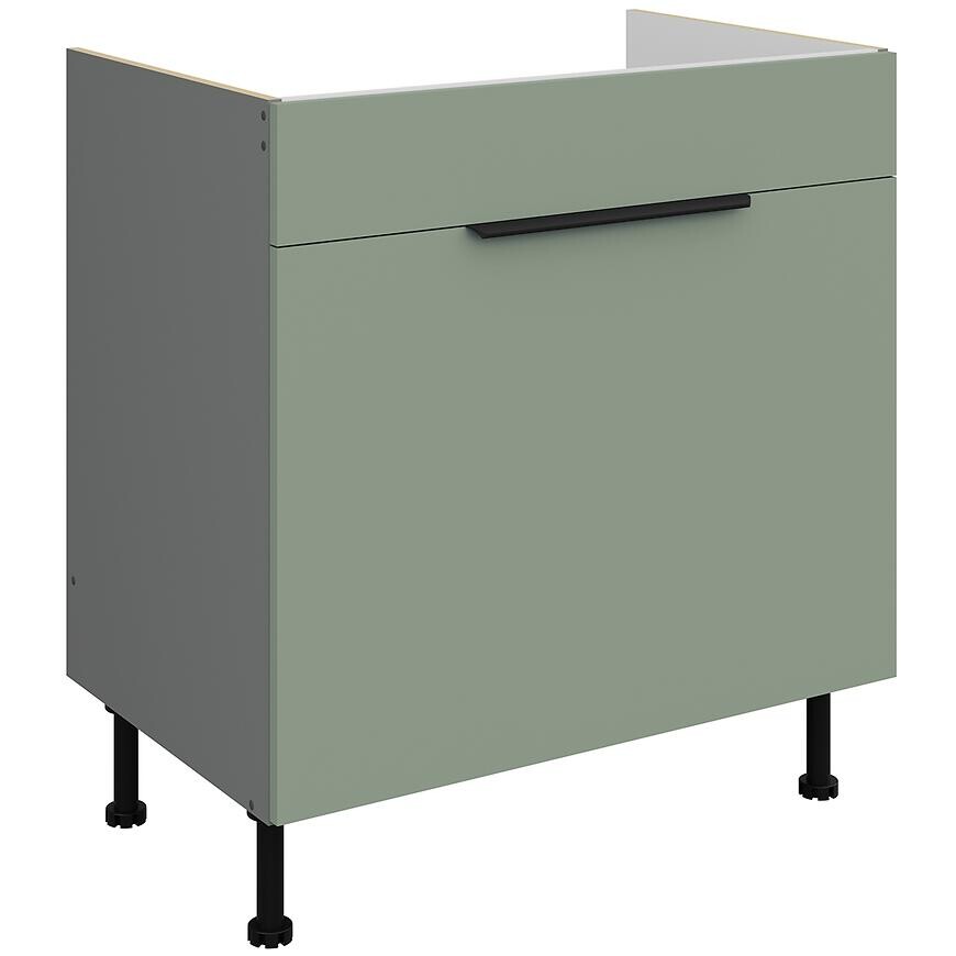 Kuchynská skrinka Aria-Sa/Ant Anti Fingerprint 80zl 1s Bb