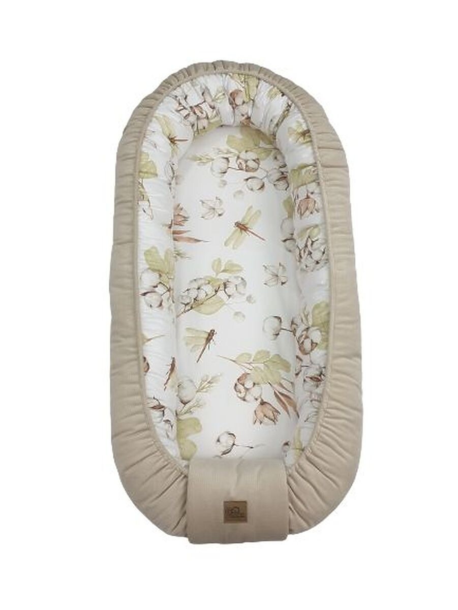 Hniezdočko pre bábätko - Kvety bavlny