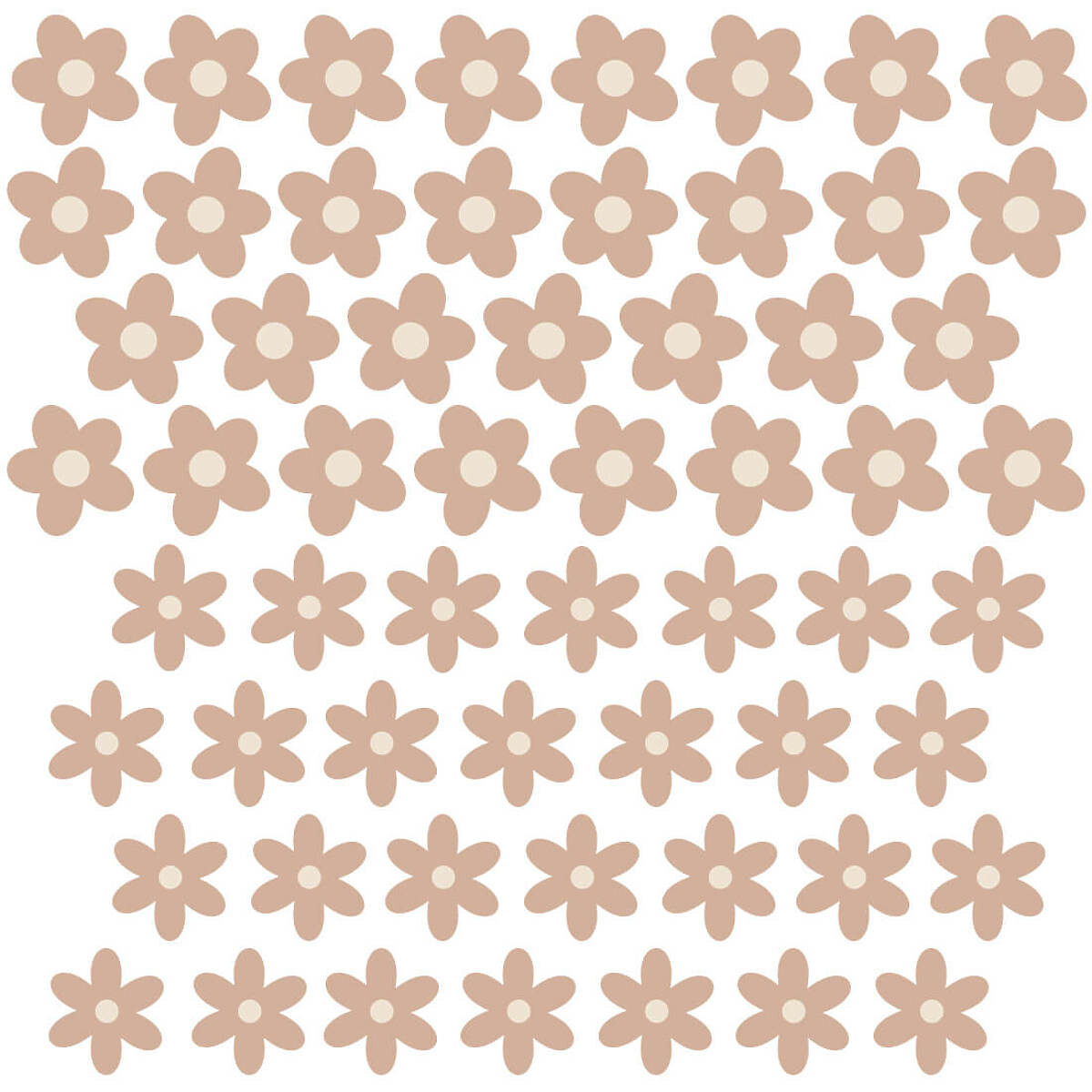 PASTELOWE LOVE® sticker wall daisy 37989-0,