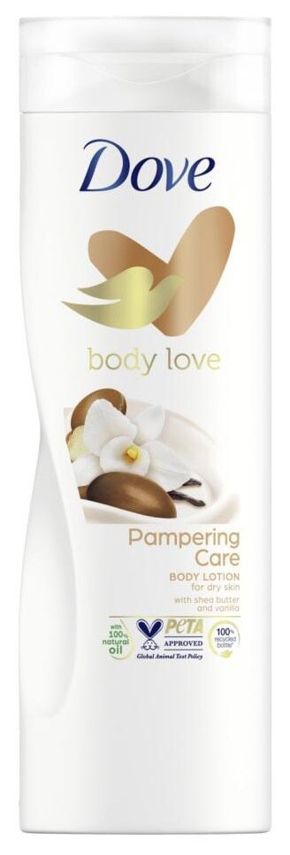 Dove  pampering  care s bambuckým maslom telové mlieko 250 ml