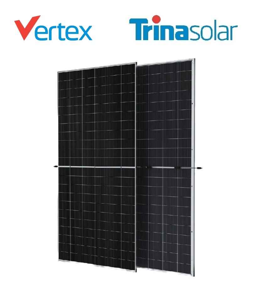Trina Solar 565 Wp Silver Frame Bifacial Vertex Dual Glass 20,9% TSM-565DEG19RC.20 Množstvo: 36ks paleta