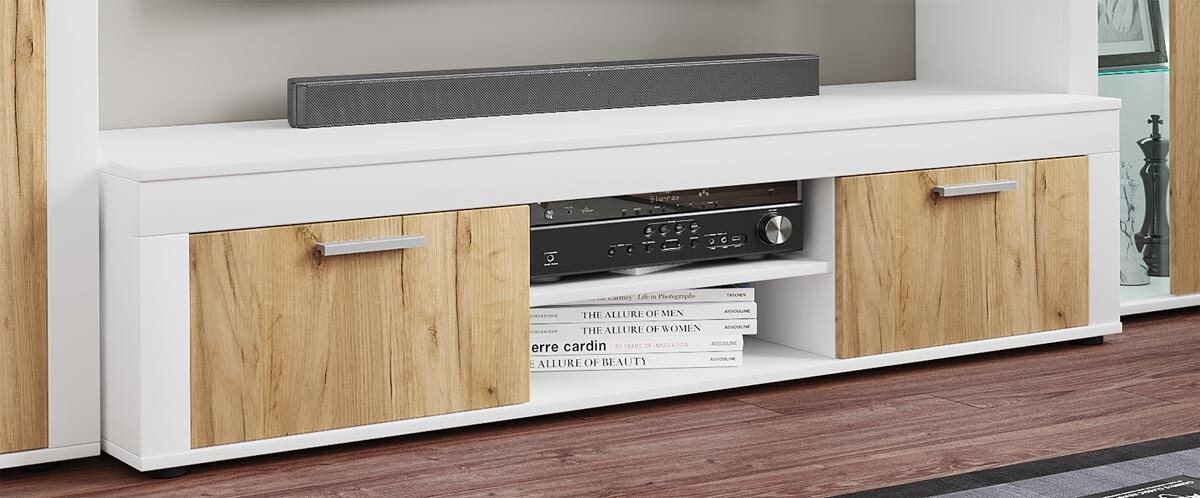 TV stolík Usilo XL, biely