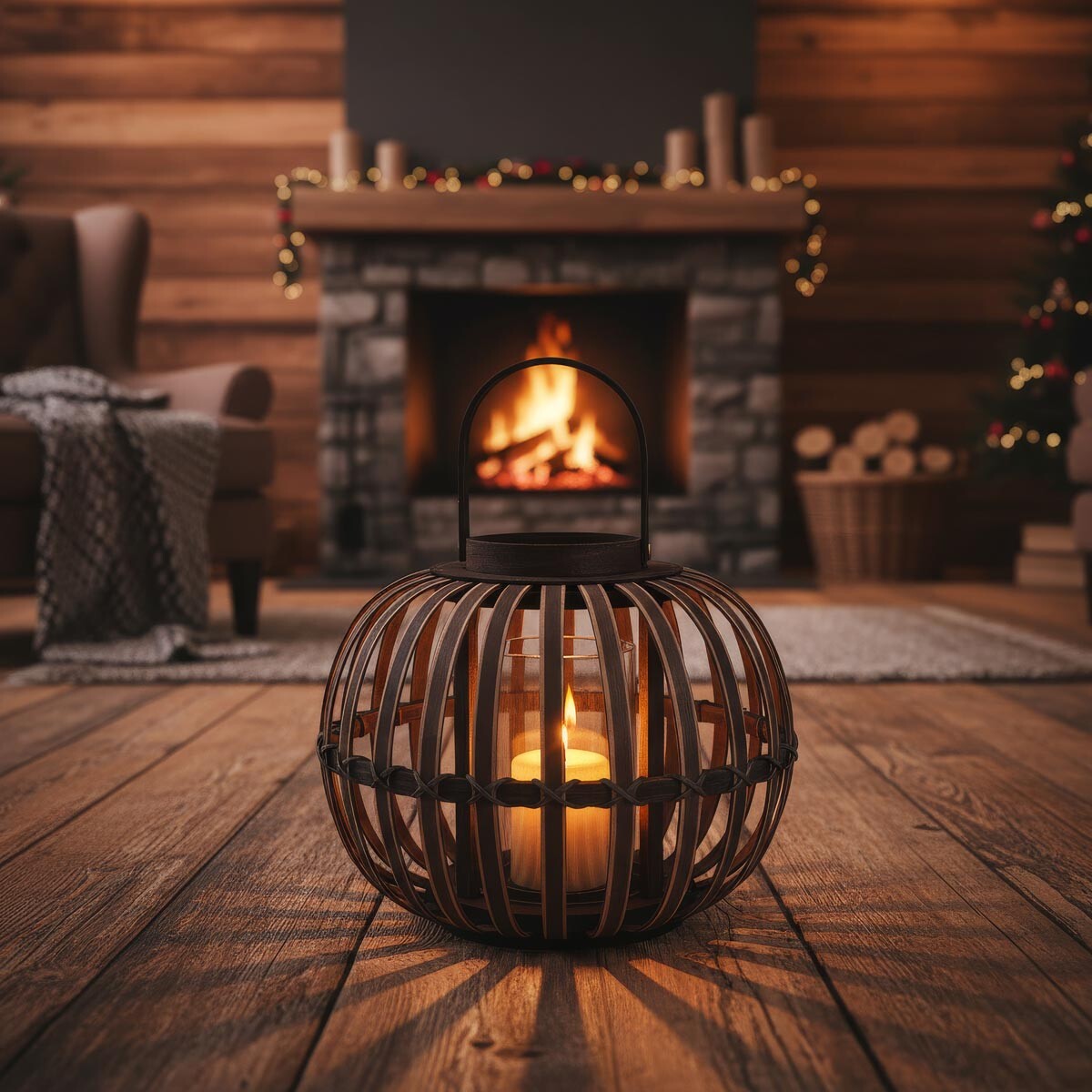 Prírodný lampáš Natural Home