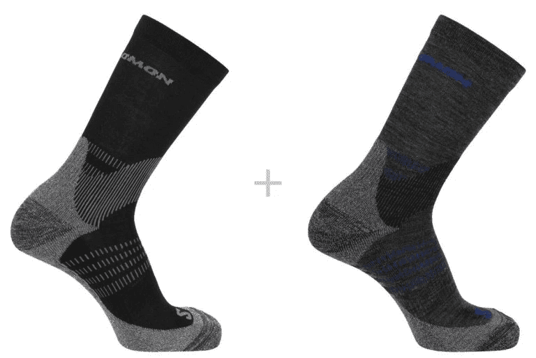 Salomon X Ultra Access Crew 2-Pack , Ponožky, Velikosť: 39-41 EUR