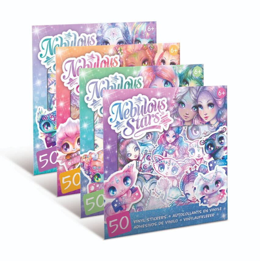 Nebulous Stars Samolepky vinylové 50ks - náhodná