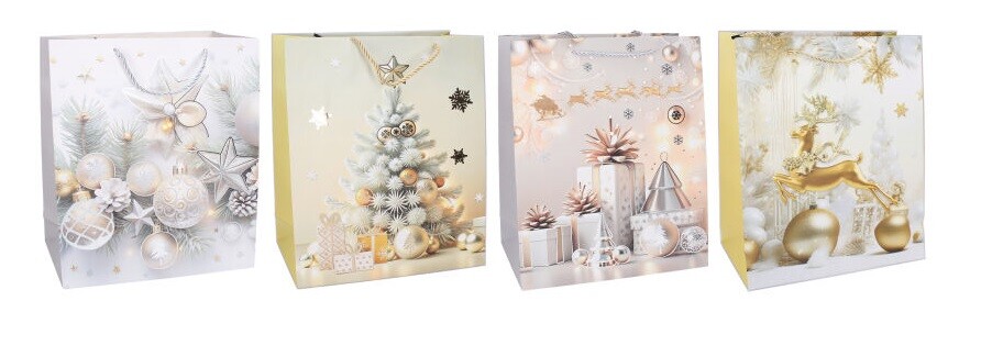 Vianočná darčeková taška 26x10x32cm