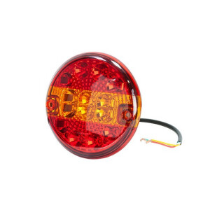 Združené LED svetlo 12/24V - okrúhle / E11 (140mm)