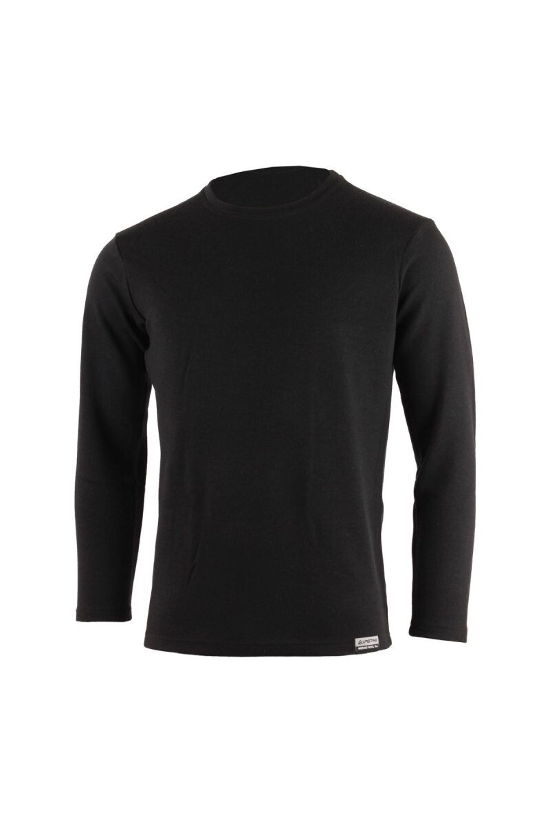 Lasting pánska merino mikina WOLK 9090 čierna Veľkosť: M 8596445011791