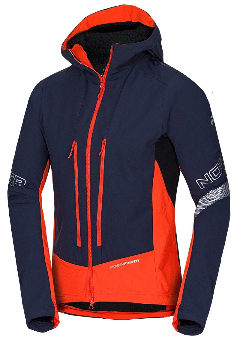 Northfinder SOKOLEC pánska bunda black orange BU-3810SKP-383 Veľkosť: M