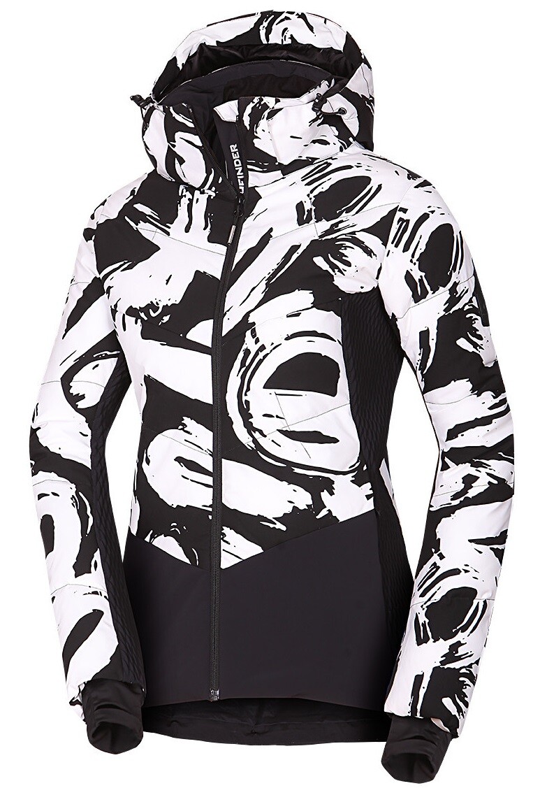 Northfinder LIZ dámska bunda black print BU-6260SNW-384 Veľkosť: S 8584153566856