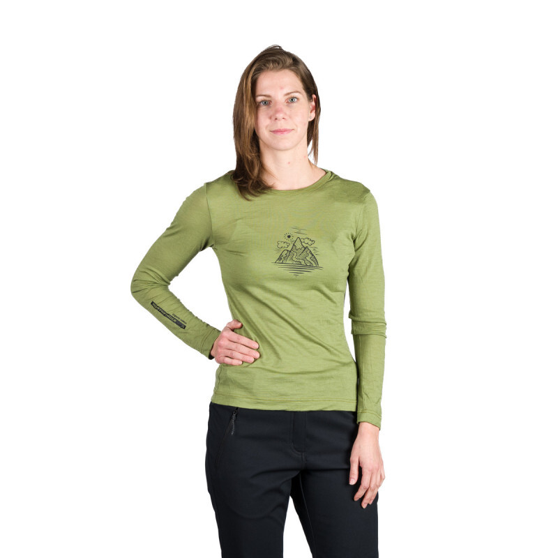 Northfinder AILA green dámske tričko TR-6031OR-316 Veľkosť: S 8584153638768