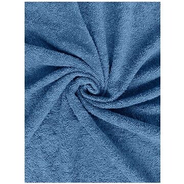 Kaptan Plachta na posteľ Froté Lux, 180 × 200 cm, modré