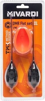 Mivardi sada kŕmidiel Method Feeder set QMR Flat Long XL (50 g + 60 g + mould)