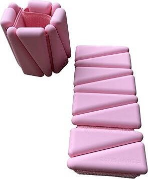 Sharp Shape Silikonové závaží 2 × 1kg růžové