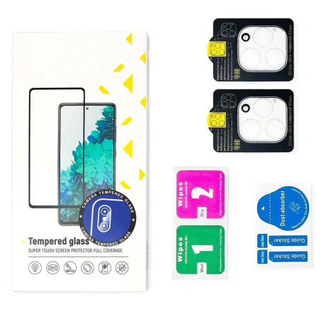 MG Full Camera Glass 2x ochranné sklo na kameru na iPhone 17 Air, čierne