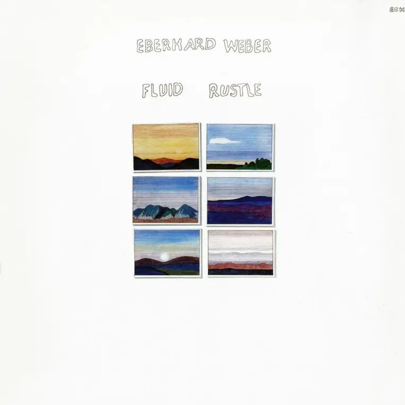 Eberhard Weber, FLUID RUSTLE, CD