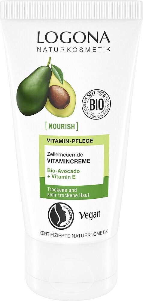 Logona Vitamínový krém BIO avokádo s vitamínmi E a C 50ml