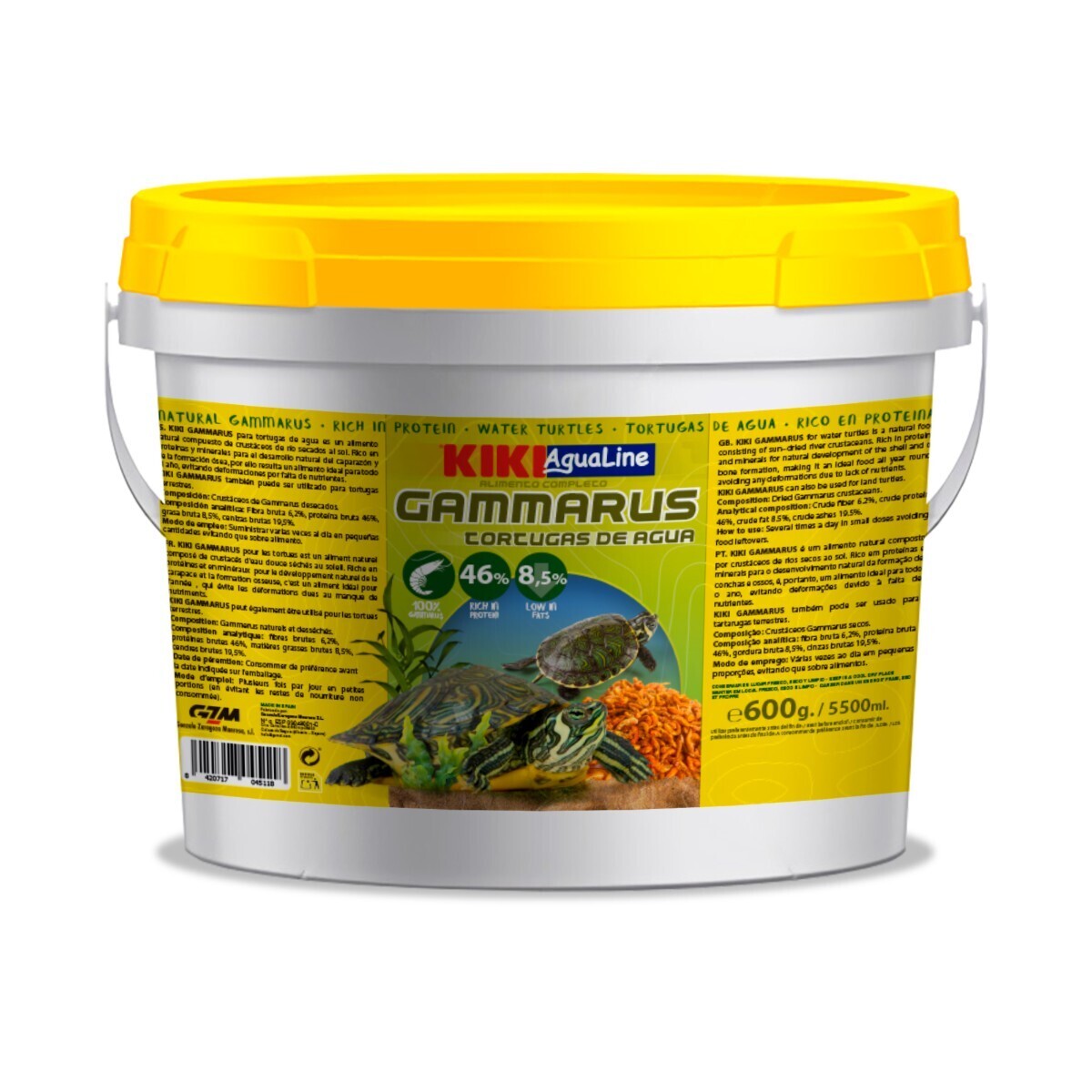 KIKI Aqua Line Gammarus Vodná Korytnačka - 600g