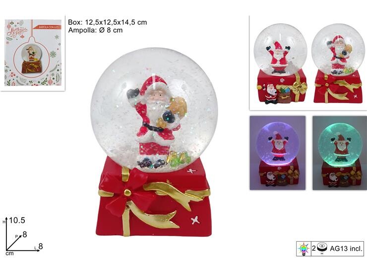 MAKRO - Snežítko vianočné 8cm LED rôzne druhy