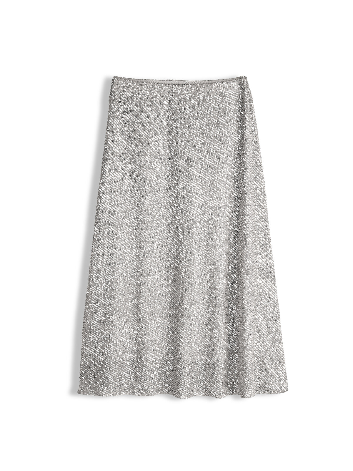 GATE Midi sukňa s flitrami