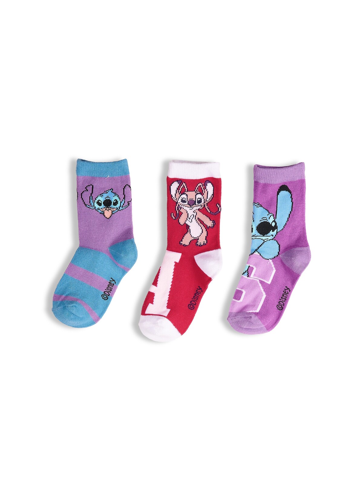 GATE Balenie 3 párov ponožiek Lilo & Stitch