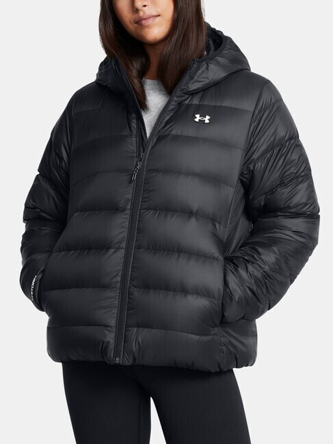 Under Armour LEGEND DOWN HOODED JACKET-BLK - XS