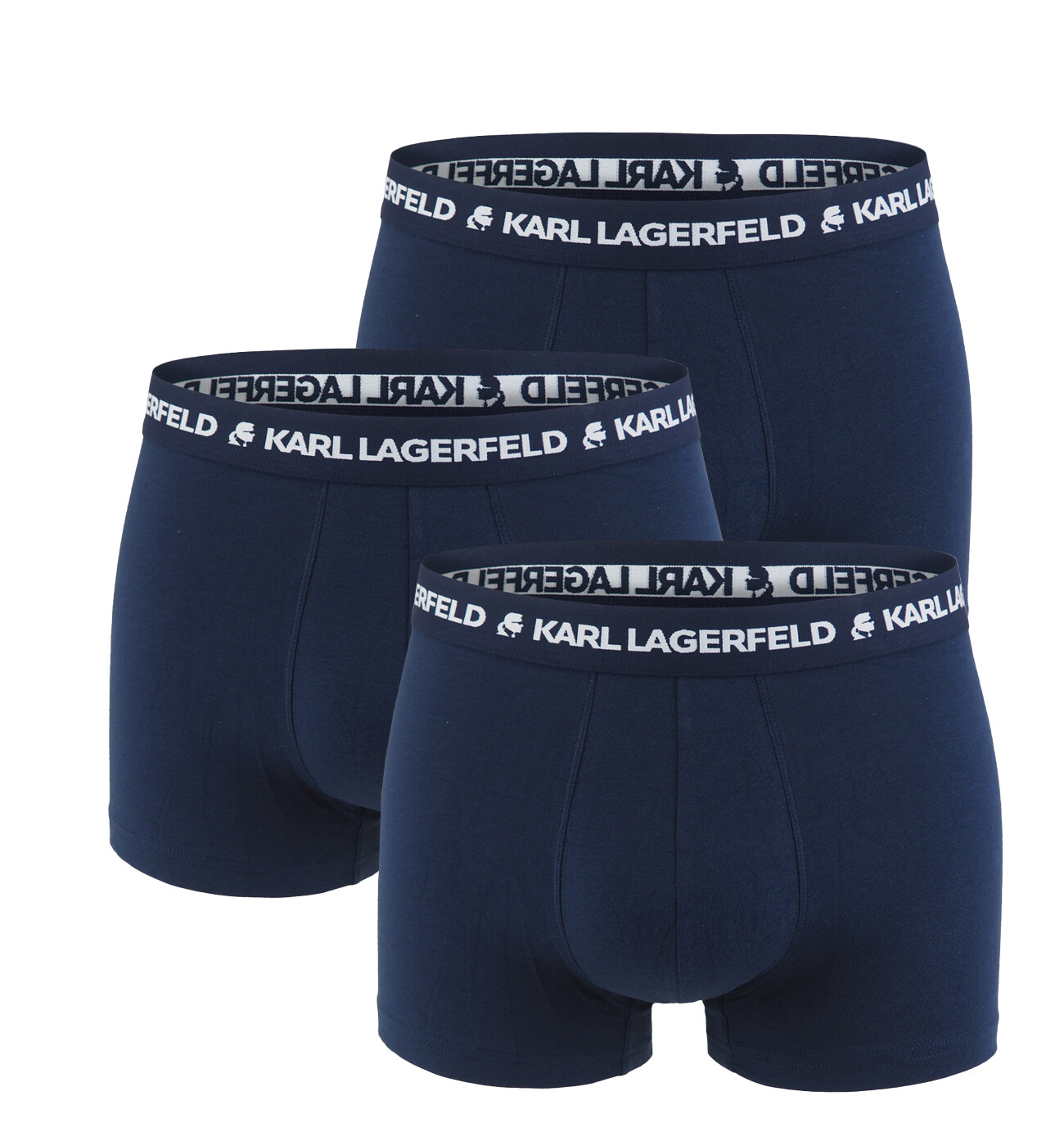 KARL LAGERFELD - boxerky 3PACK organic cotton KARL LAGERFELD navy color combo