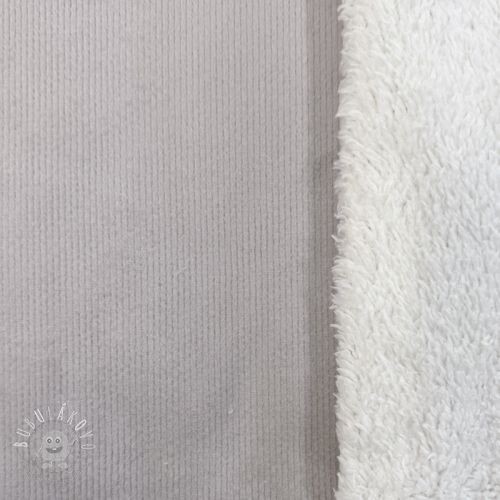 Kojenecký plyš TEDDY light grey