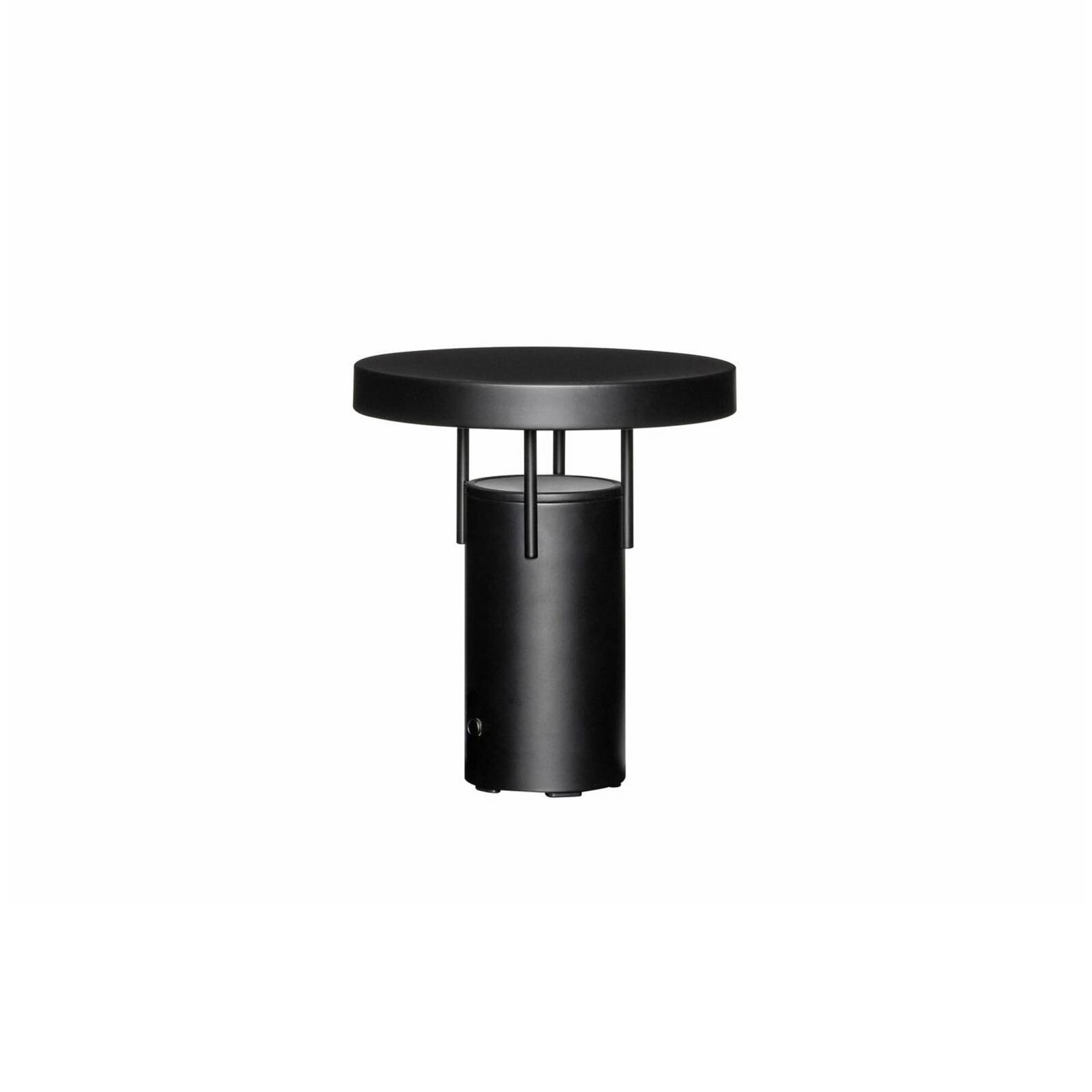 HÜBSCH stolová LED lampa BringMe Mini, čierna matná, 20 cm