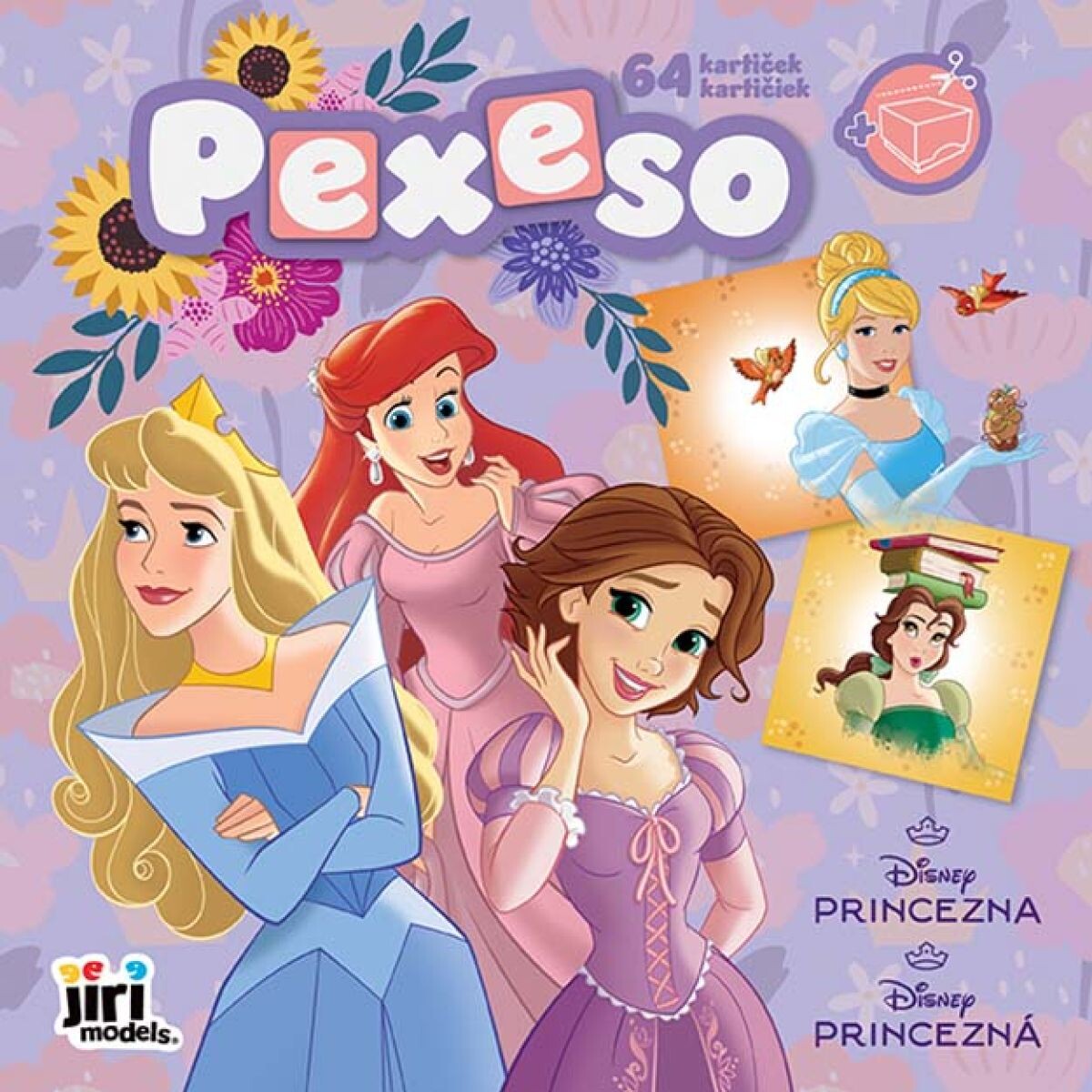 Jiří Models Pexeso v zošite Disney Princezné