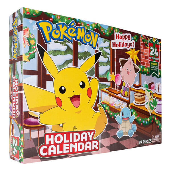 Jazwares Pokémon adventný kalendár 2025 (figúrkový - 6 cm)