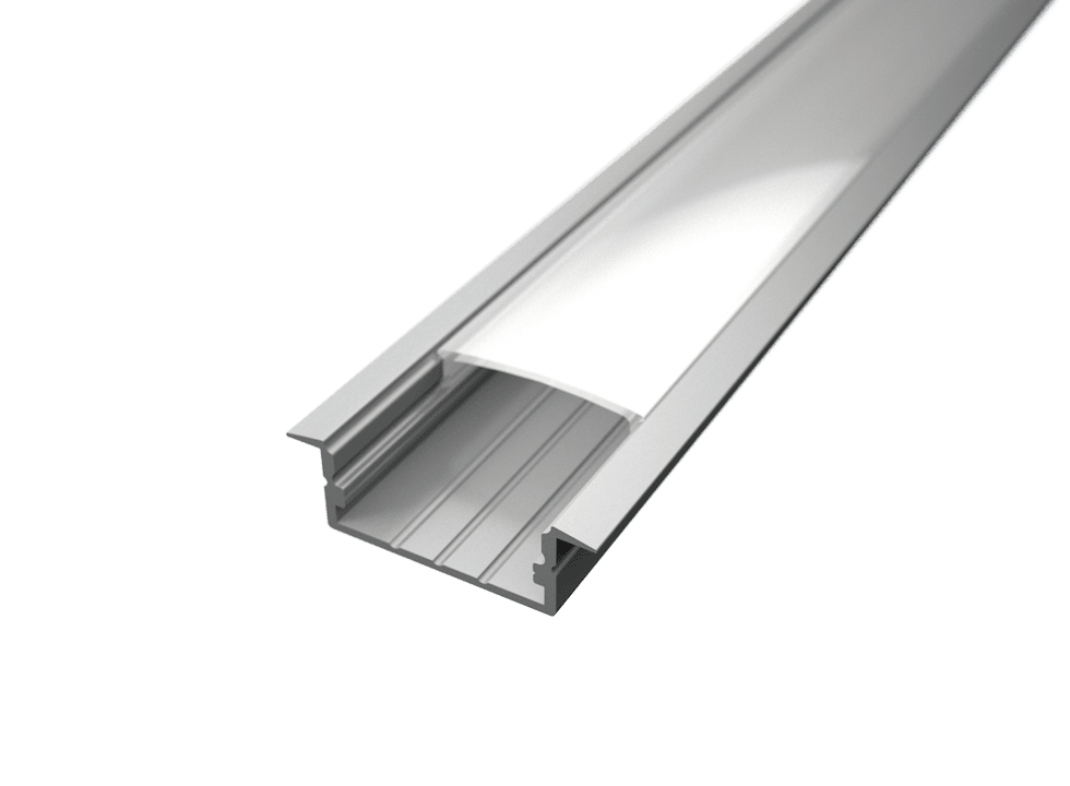 LED Solution Vstavaný profil pre LED pásiky V4 Vyberte variantu a dĺžku: Profil bez difúzora 1m
