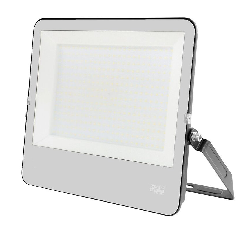 LED Solution Čierny LED reflektor 300W 135lm/W Premium s 1m káblom 238256