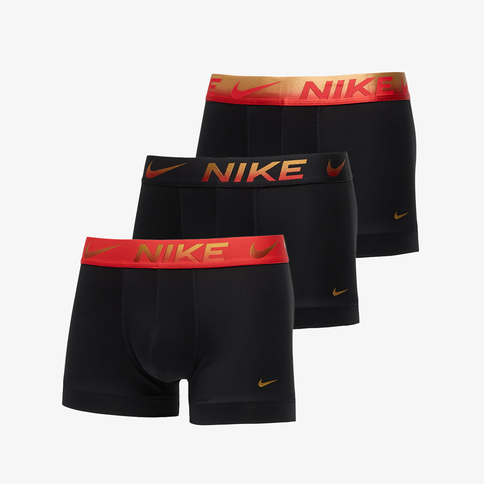 Boxerky Nike Dri-FIT Essential Micro Trunk 3-Pack Black L