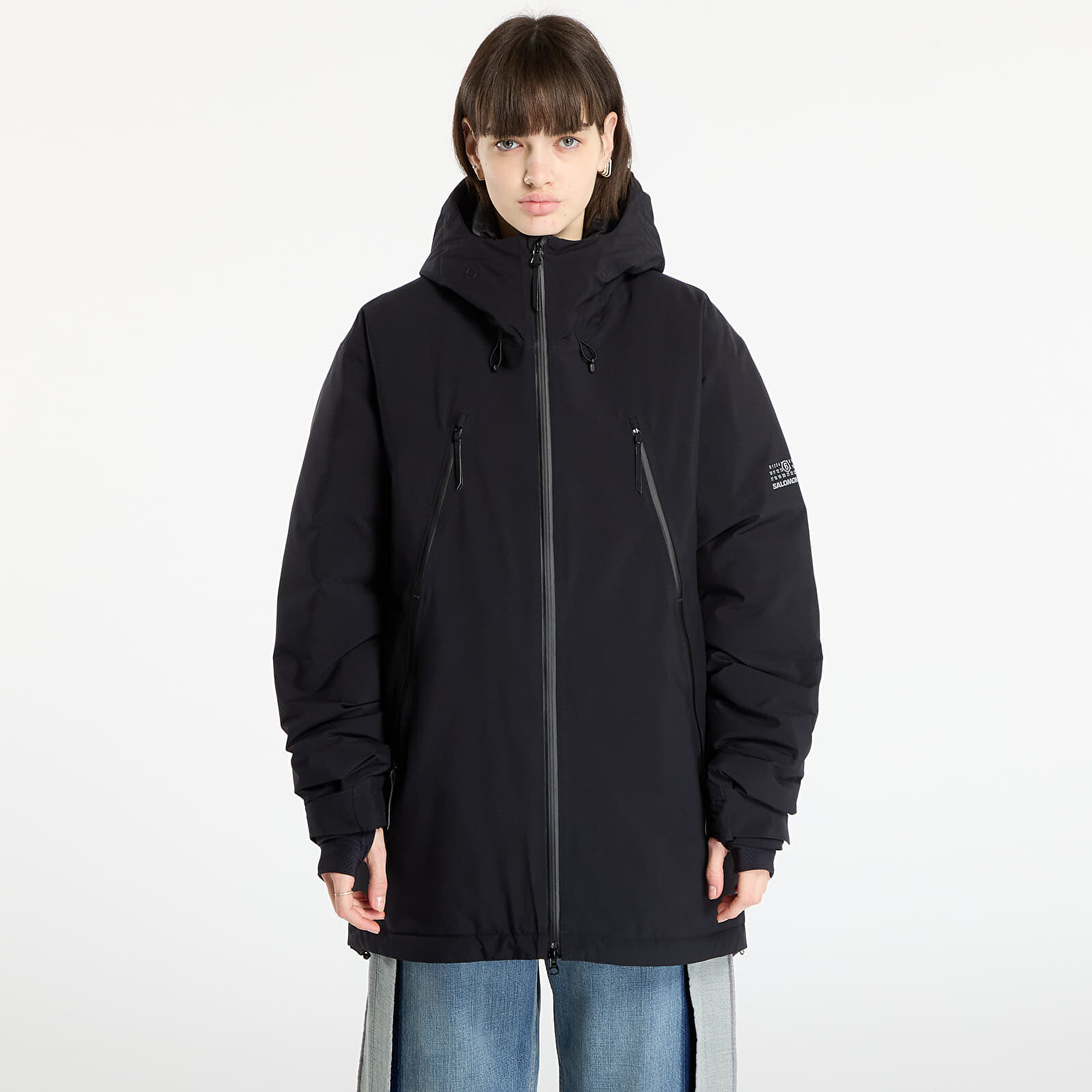 Bunda MM6 x Salomon Rtw Avp Sportsjacket Black L