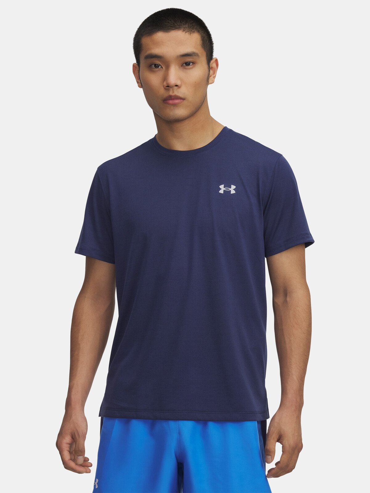Men's Under Armour UA LAUNCH SHORTSLEEVE-BLU T-Shirt - Men's
