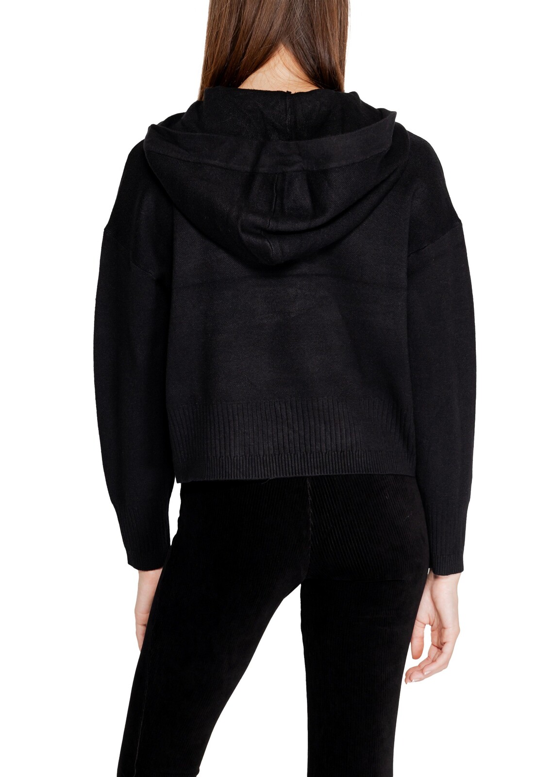 Čierna mikina s kapucňou Vero Moda