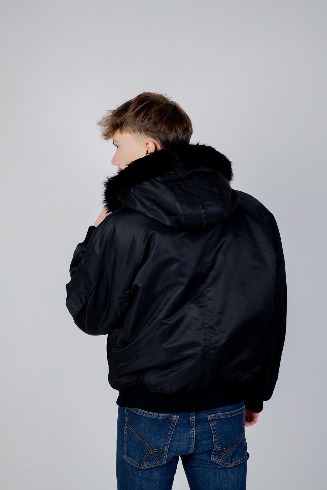 Pánska zimná bomber bunda