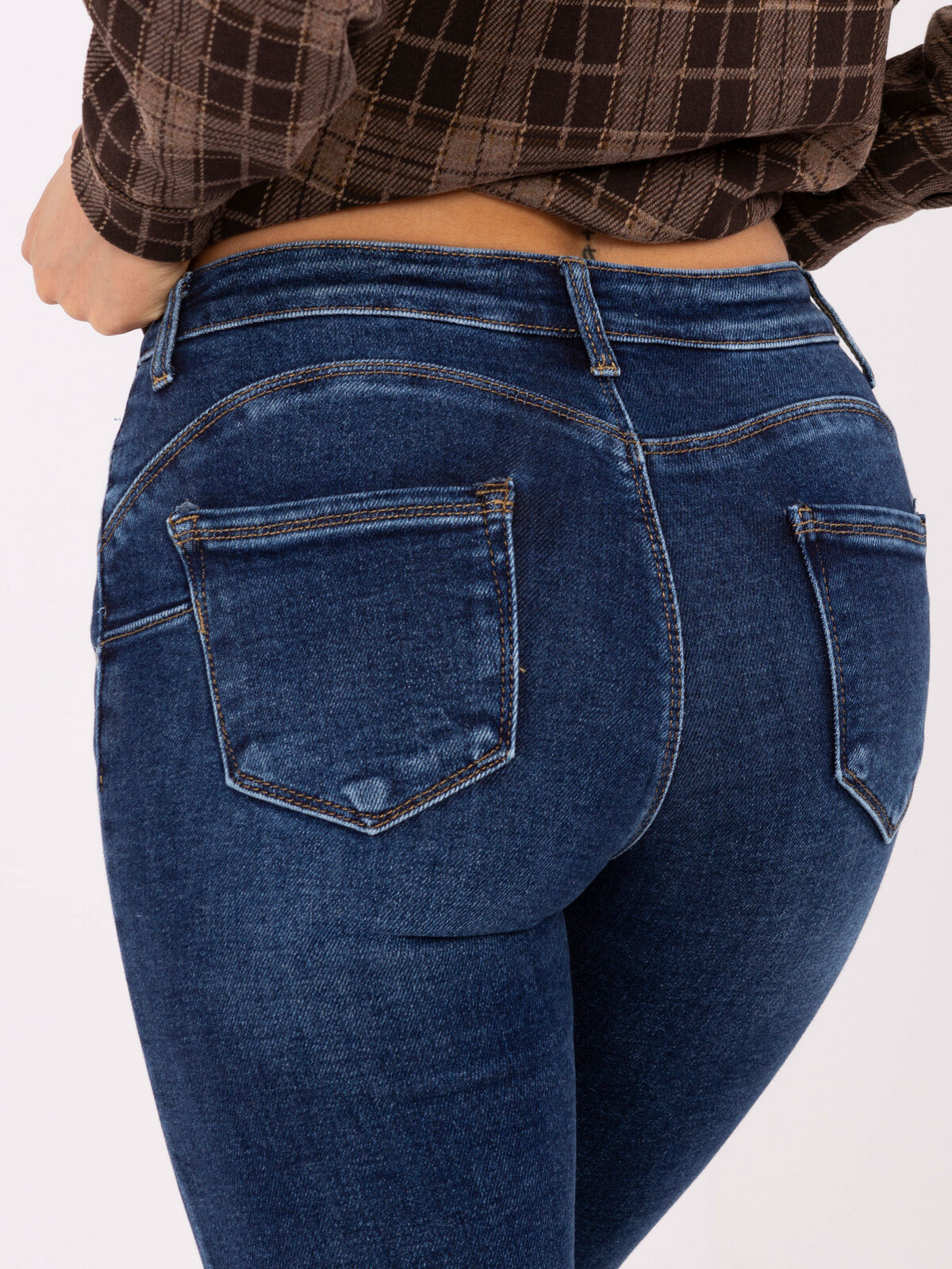 Dámske tmavomodré rifle