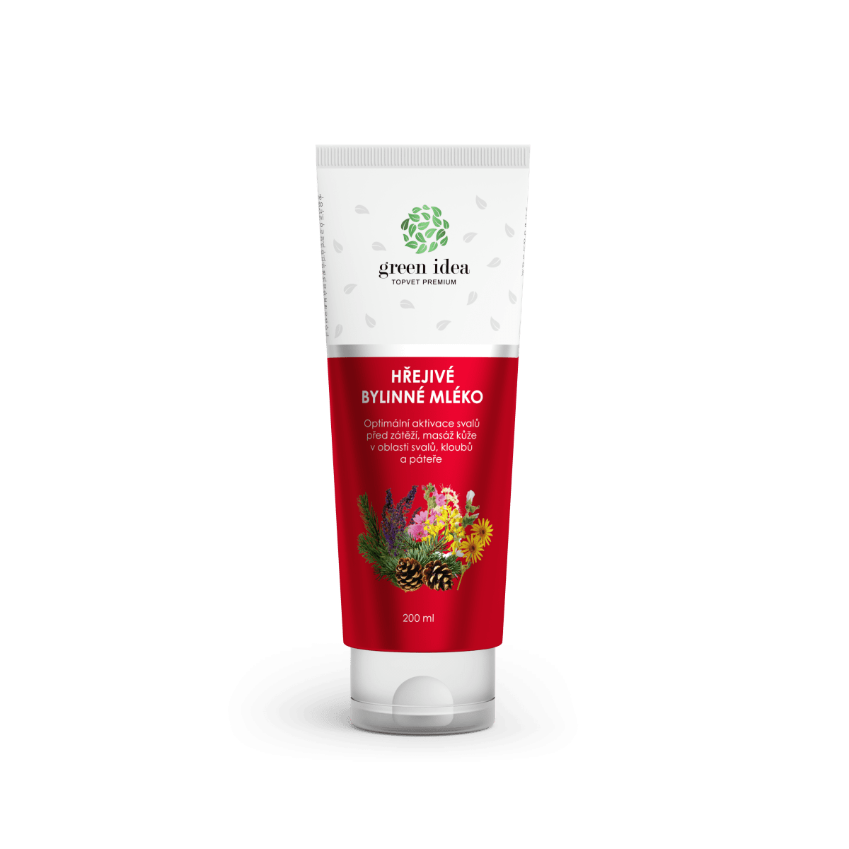 Hrejivé bylinné mlieko 200 ml – Green idea