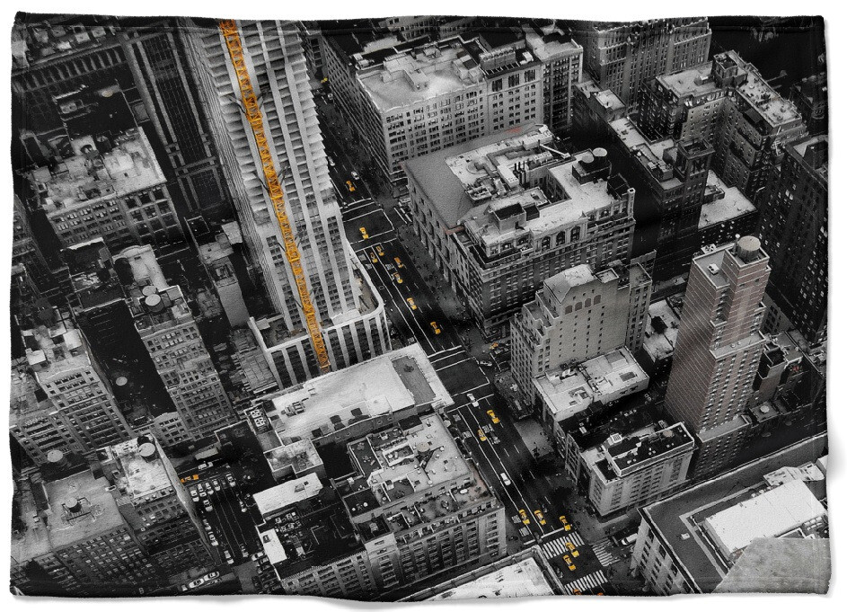 Deka Pohľad do ulice (Rozmer: 150 x 120 cm, Podšitie baránkom: NE)