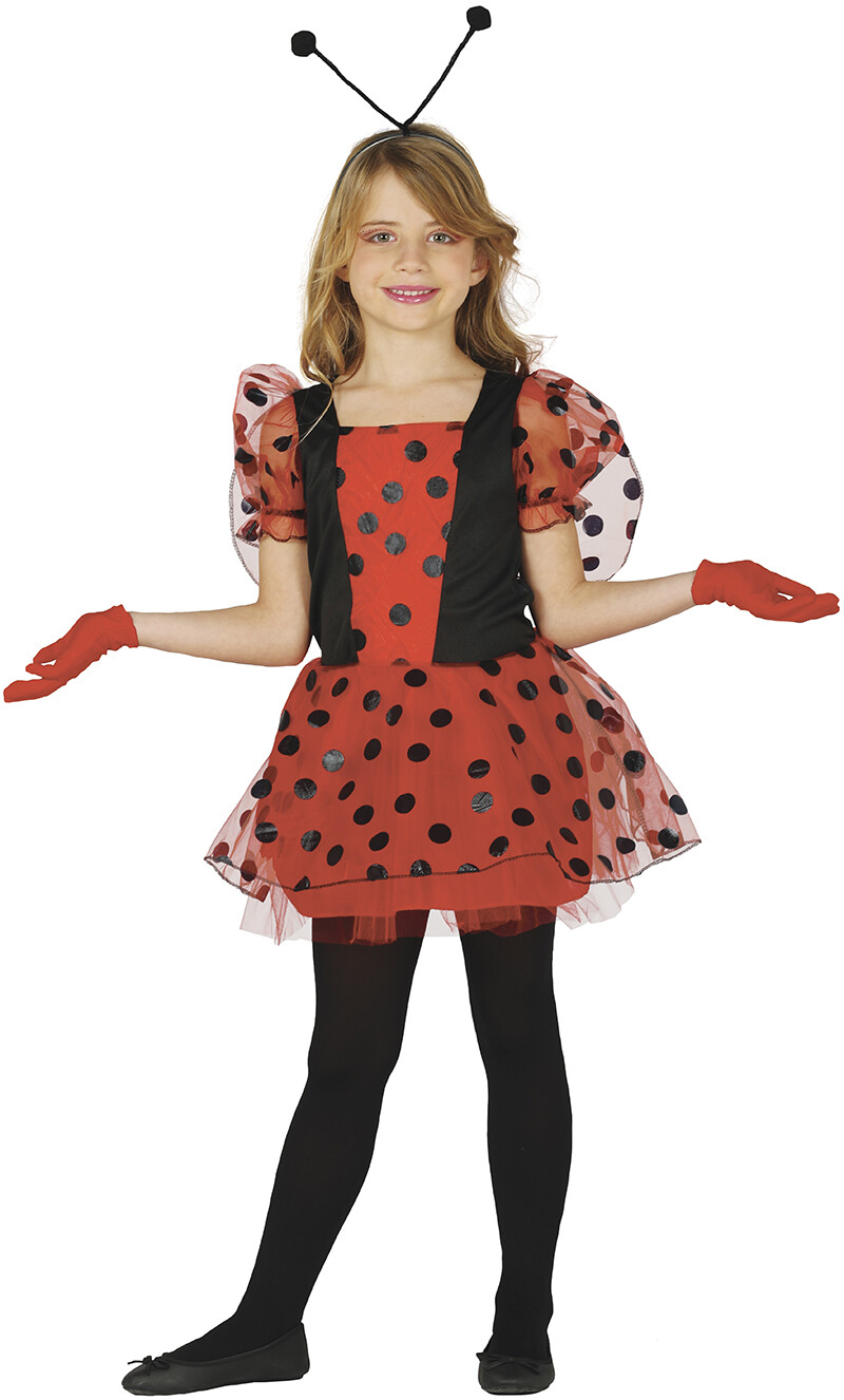 Guirca Kostým Lienky Veľkosť - deti: M: 115-123 cm