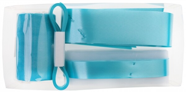 Santex Dekoračná sada na auto Farba: Tyrkysová