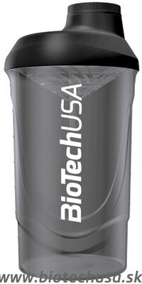 Biotechusa šejkr wave 600 ml čierny