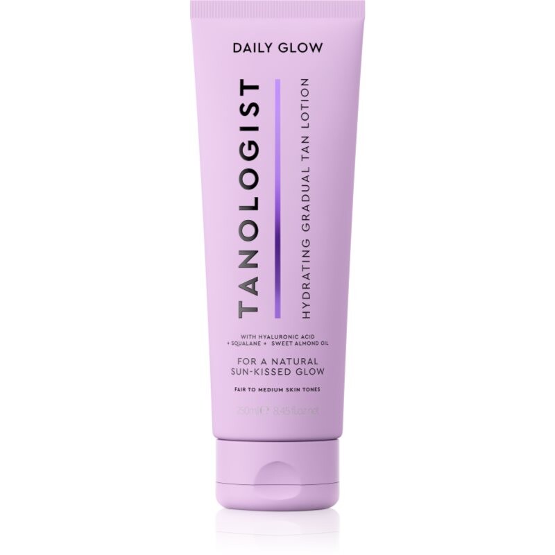 TANOLOGIST Daily Glow hydratačné telové mlieko pre postupné opálenie odtieň Light To Medium 250 ml