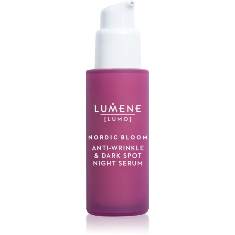 Lumene Nordic Bloom [LUMO] nočné sérum proti vráskam a tmavým škvrnám 30 ml