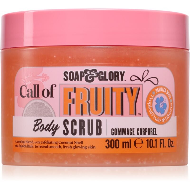Soap & Glory Call of Fruity telový peeling 300 ml